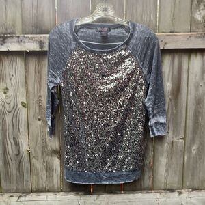 Sugar Rush sequins top sz. S